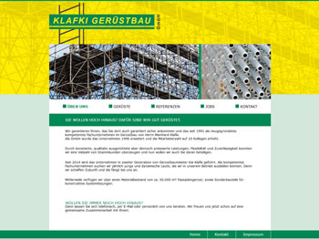 Screenshot Website