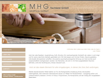 Screenshot Website