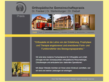 Screenshot Website
