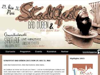 Screenshot Website